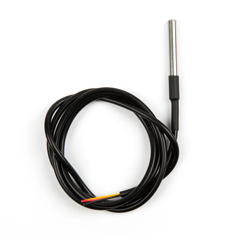 Ds18b20 Temperature Sensor Waterproof Digital Thermal Probe Temp Sensor 1m Lead Length Buy 0847