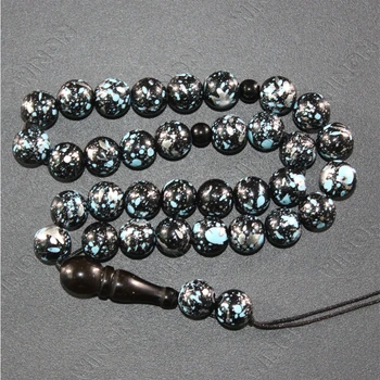Arabic Style Resin Tasbih Muslim Handmade Misbaha 10mm 33 Prayer Beads Rosary Bracelet Jewelry Eid gift