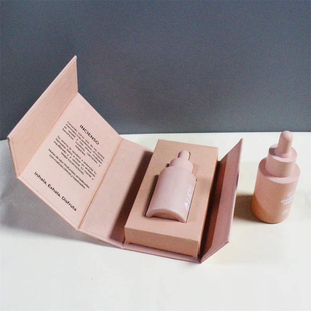 Luxury Custom Empty 20ml 30ml 60ml Flat Shoulder Cosmetic Eye Facial Serum Bottle Oil Frosted Glass Dropper Bottles