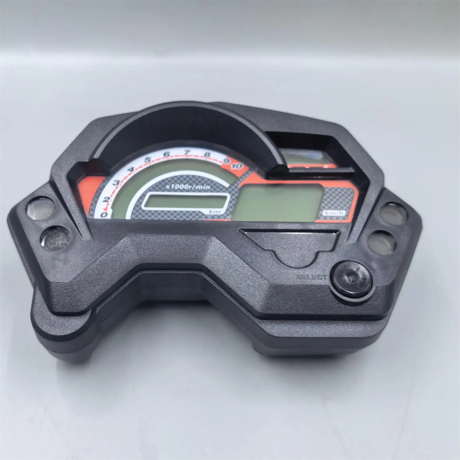 LCD Screen Meter Digital Motorcycle Odometer Multifunctional Gauge Backlight Waterproof Speedometer Fz16 Spare Parts