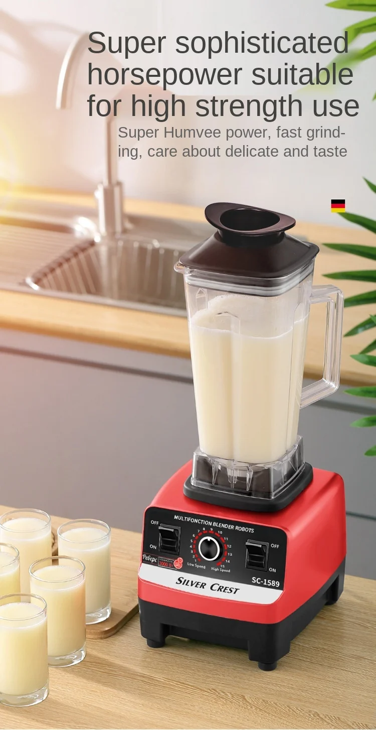 Blender 4500w Portable Mixer 2021 Kitchen Appliances Heat Blender New Style Manual Blender