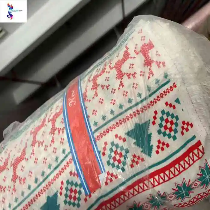 Китай запас ткань хлопок лен тканый цветочный принт ткани