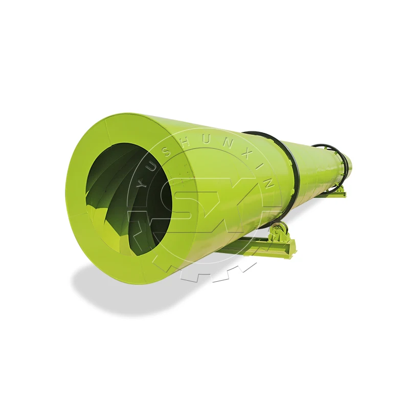 Древесные опилки гранулы роторный барабан сушилка коровья навоз сушильная машина