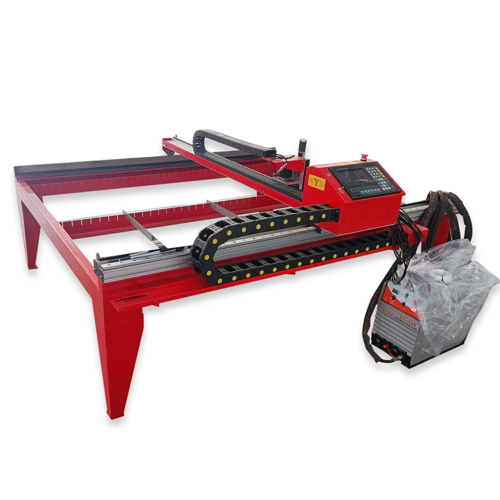 Double side removable table cutting machine plasma only cutting machine for sale