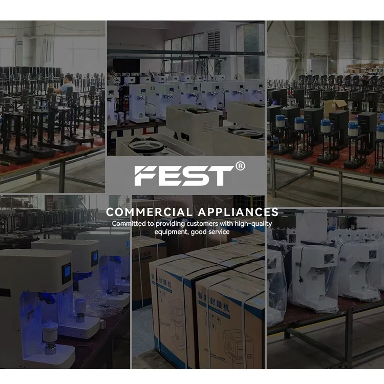 FEST CE Non Rotary Beer Can Seamer Machine Seaming Aluminum Cans Beer Pet Bottle Sealing Small Canning Machine Milktea Equipment - Image 6