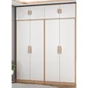 Armoire à quatre portes avec panneau supérieur, 1600*600*2550mm