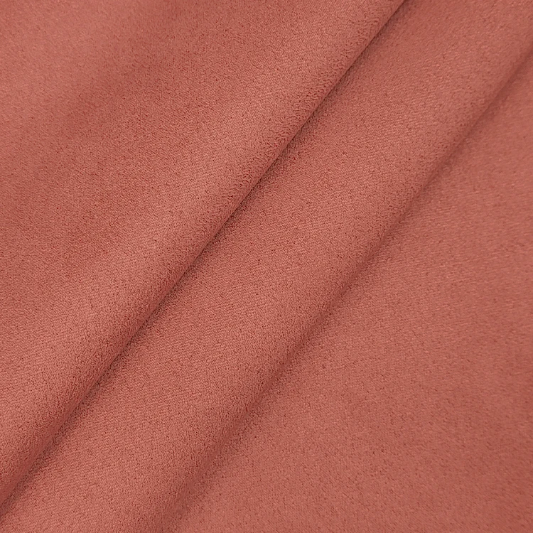 Factory Direct Sale Scuba Knit Cloth Fabric, Stretch Polyester Material Bonded Scuba Suede Fabric for Sale/ factory