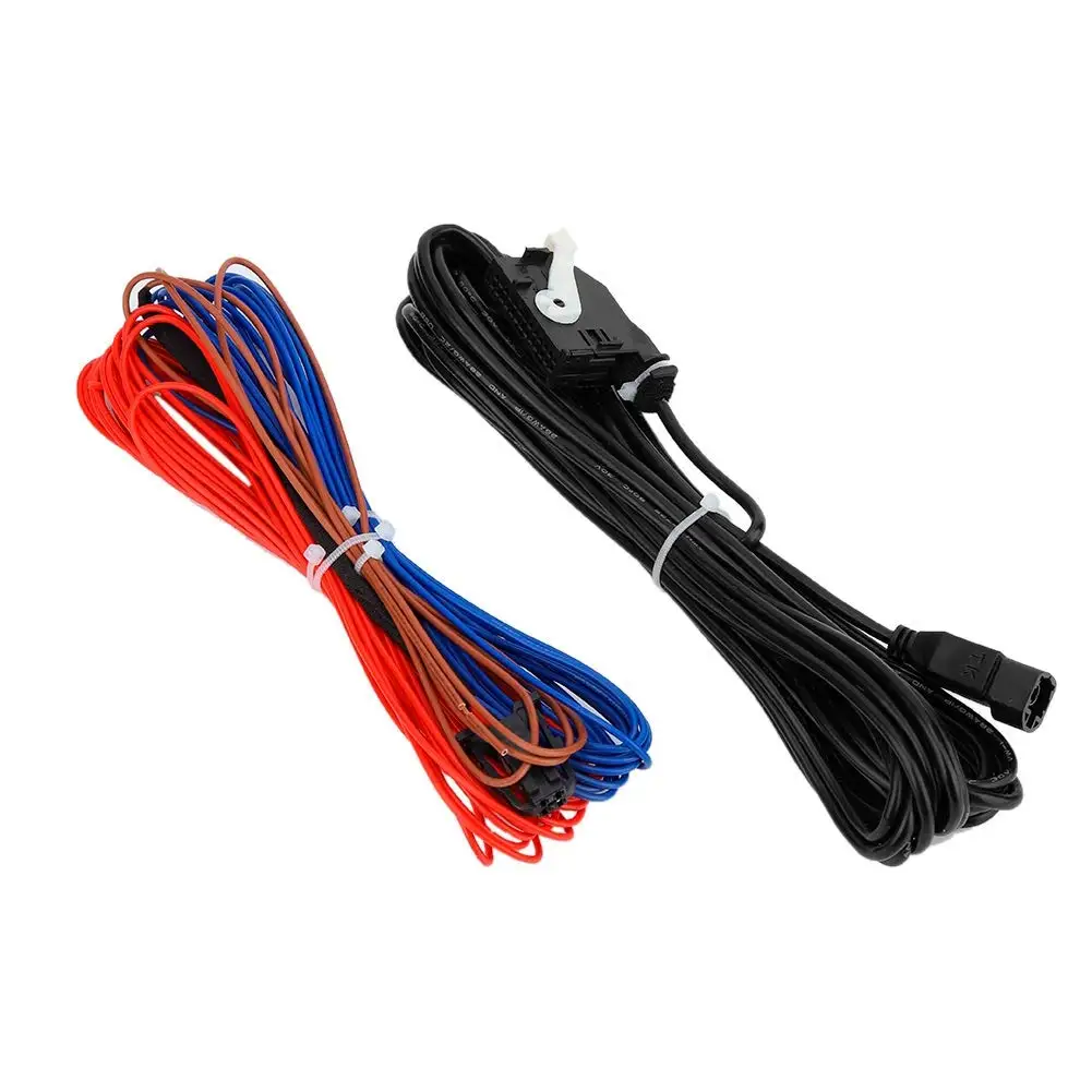 RGB Rear View Camera Cable Socket Video Auto Wire Harness Fit for RNS315 RNS510 RCD510