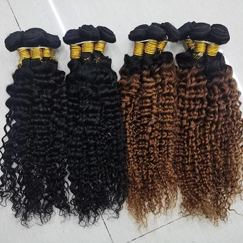 Letsfly Deep Wave Bundles 9A Brazilian Virgin Human Hair 20PCS/LOT Hair Weft Cheap Wholesales Free Shipping For Black Woman