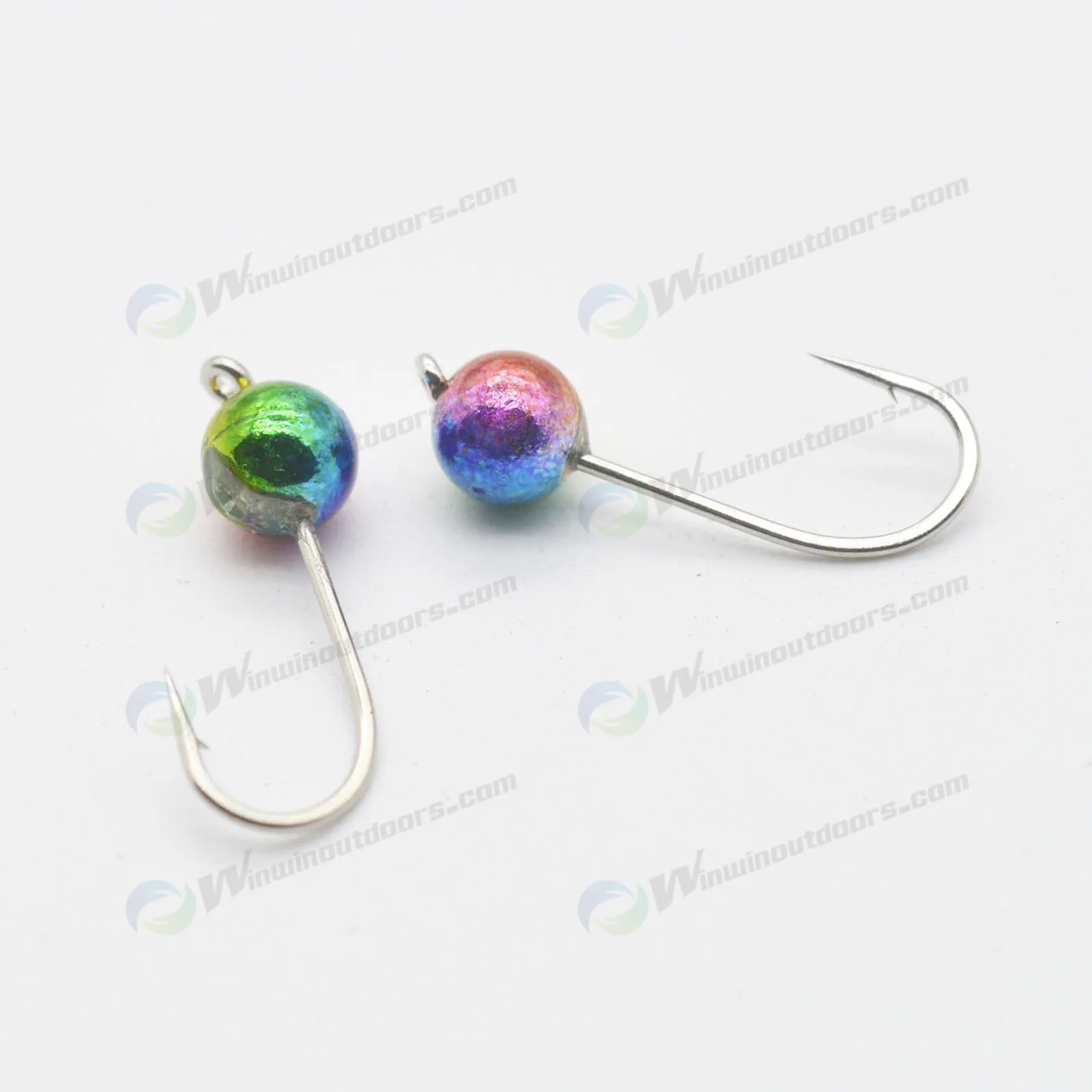 Fly Tying Jigs Kit,Small Fishing Jig Heads For Fly Fishing,Round Ball ...