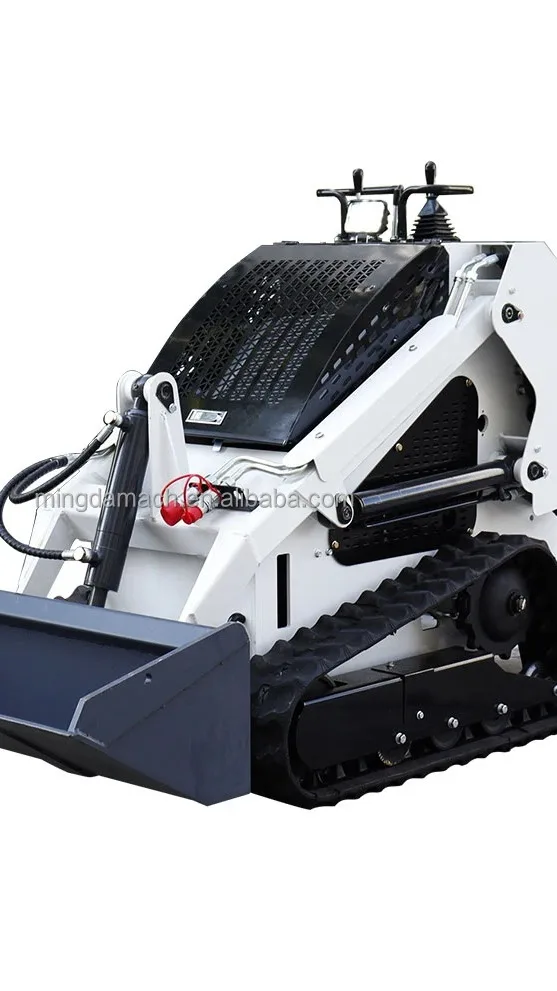Best Heavy Duty Mini Skid Steer Loader With Brush Grapple Stump Bucket