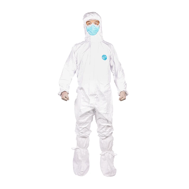 
Chemical Protection Disposable Dupont Tyvek Coverall Type 5/6 