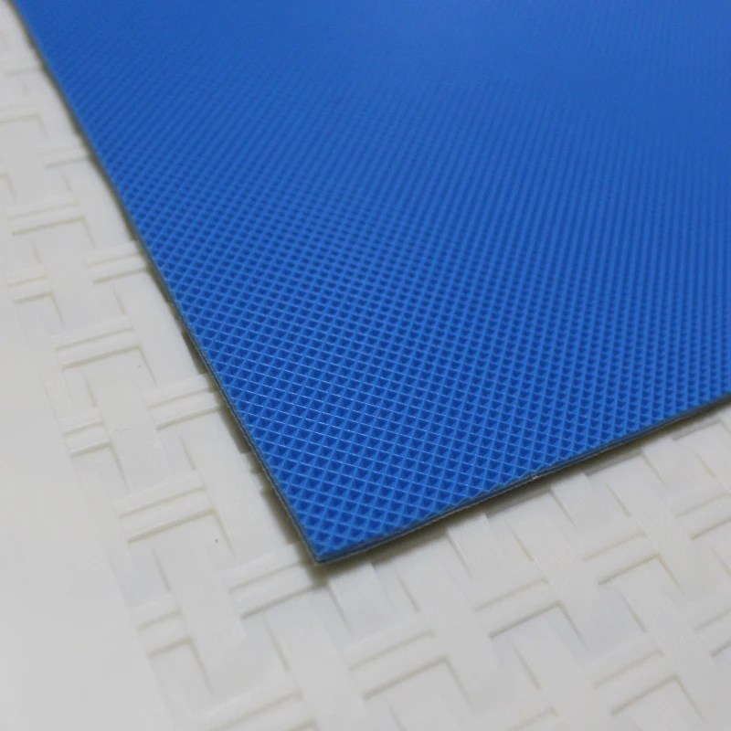 China Factory Direct Sale Food Grade Blue Conveyor Belt for Restaurant and Food Shop Many Occasions Applicable