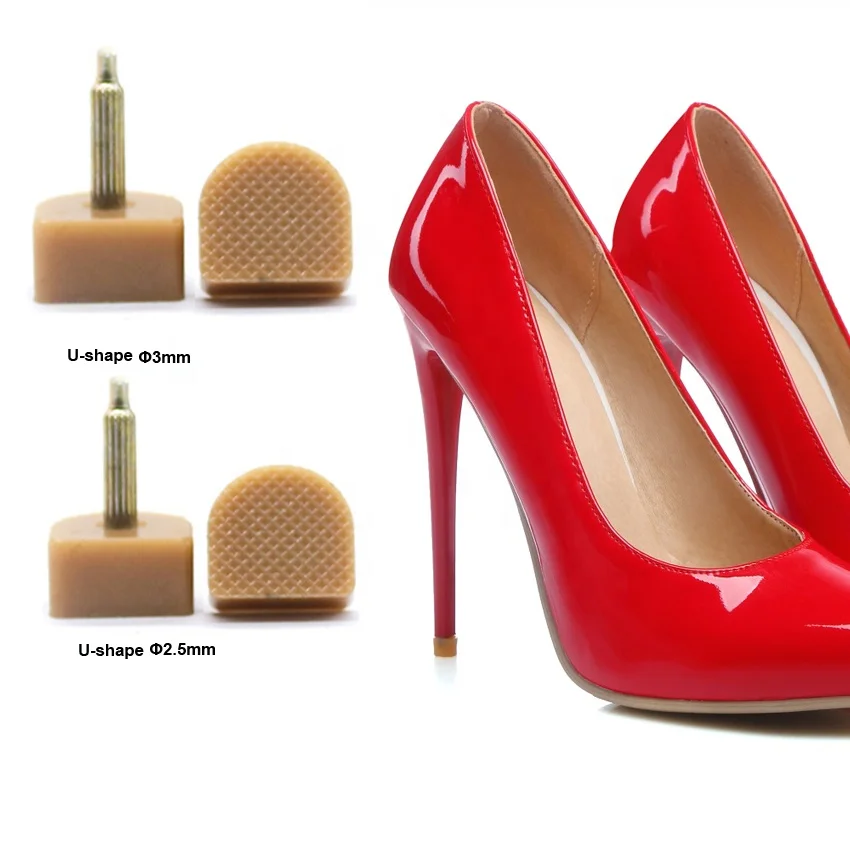 Super Star Shoe Repair Super Star High Heel Repair Tips / Lifts - 10mm Size, 12 Pairs (24 Total) - Shoe Cobbler Replacement Taps Shoe Lifts For Men - Foto 13