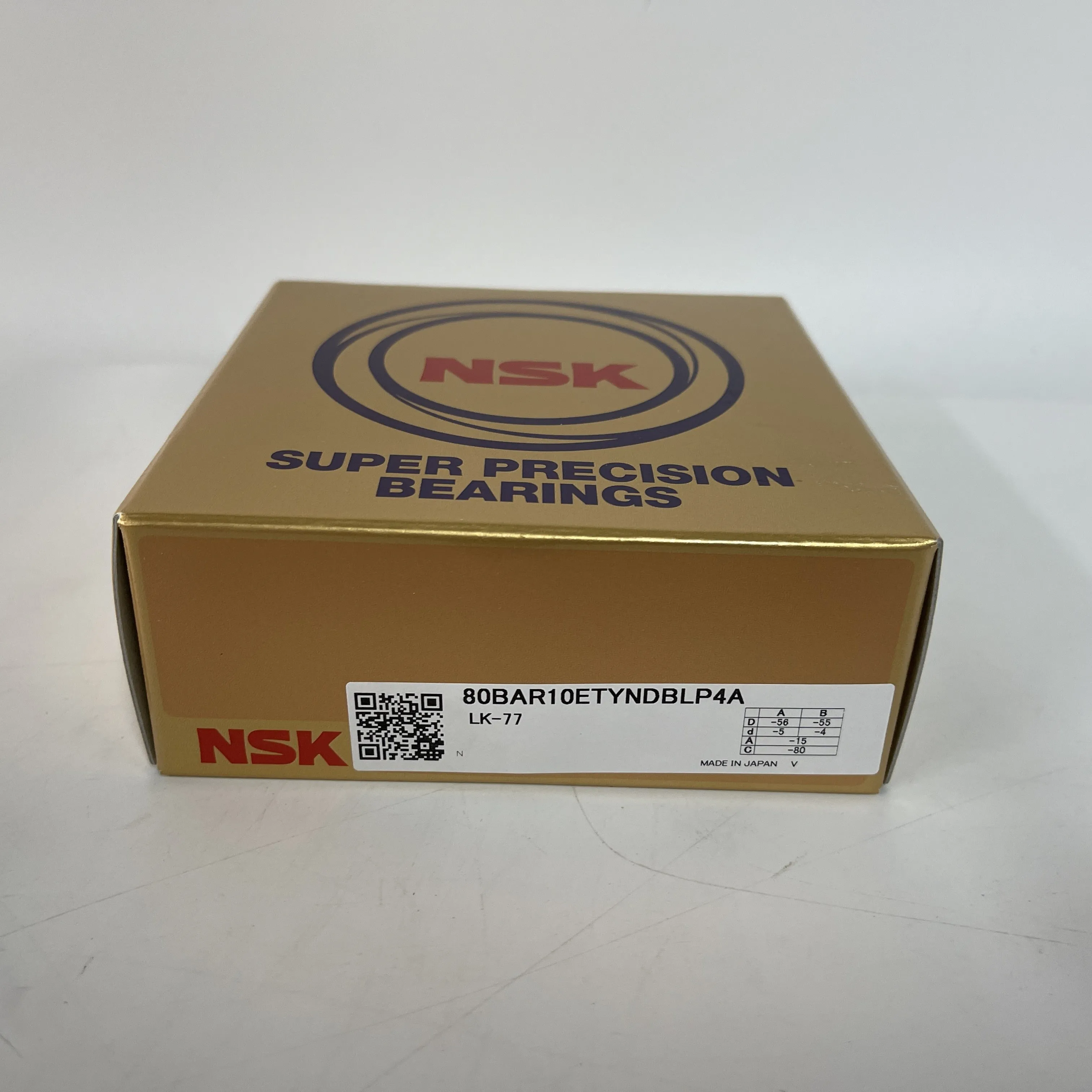 NSK Super Precision Bearing 80BAR10ETYNDBLP4A