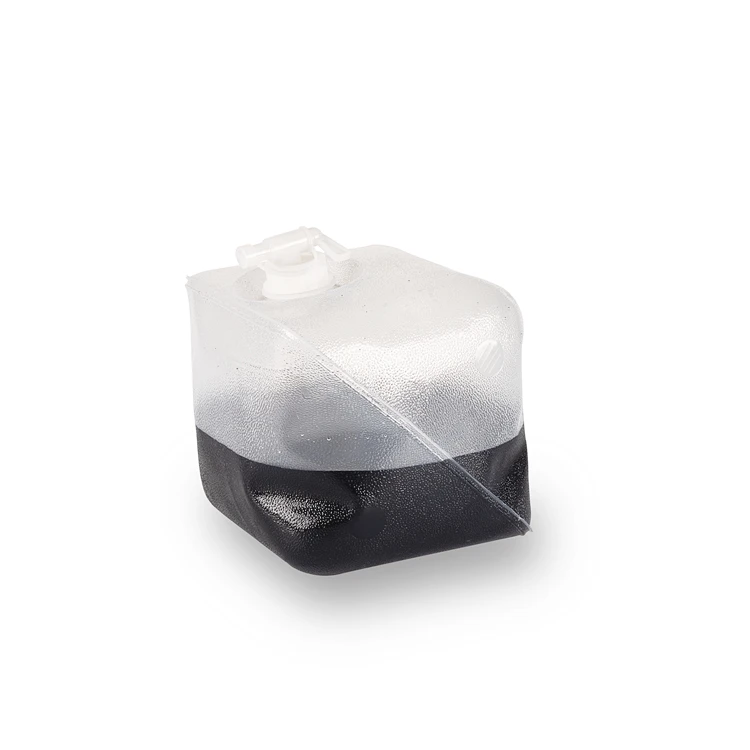 Plastic 3L Food Grade Flexible  Foldable Cubitainer/politainer for Sauce Oil Vinegar Ink