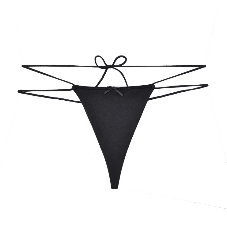 Women's Transparent Thong Panties