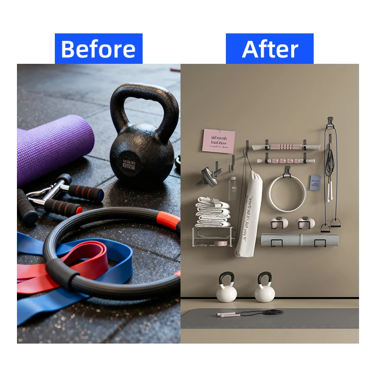 High Strength Wall Mounted Display Hook Hanger Heavy Duty Organizer Metal Rack Hook for Garage Storage Rack manufacture