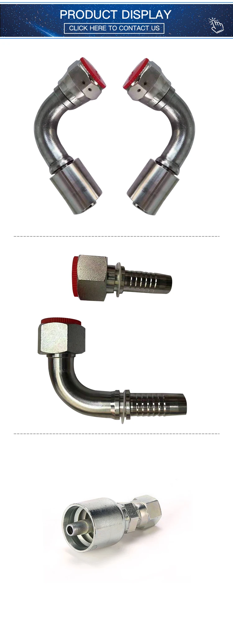 Ferrule For Sae R At En Sn No Skiving Hydraulic Crimp Hose