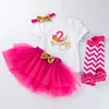 Set di due anni rosa rossa