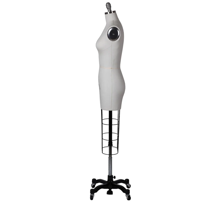 JASMINE Europe Size Can Insert Pin FOAM Half Body Female Mannequin for Sewing