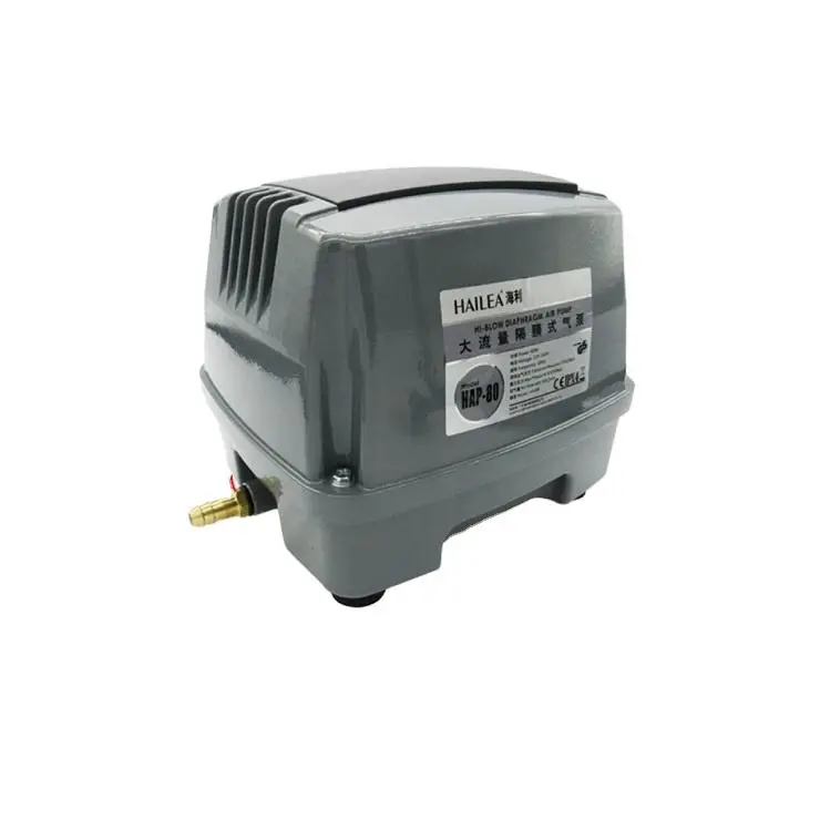 HAILEA Aquarium Fish Tank Septic Liner Air Pump Aqua Air Blower Hydroponics Pond Air Compressor Pump