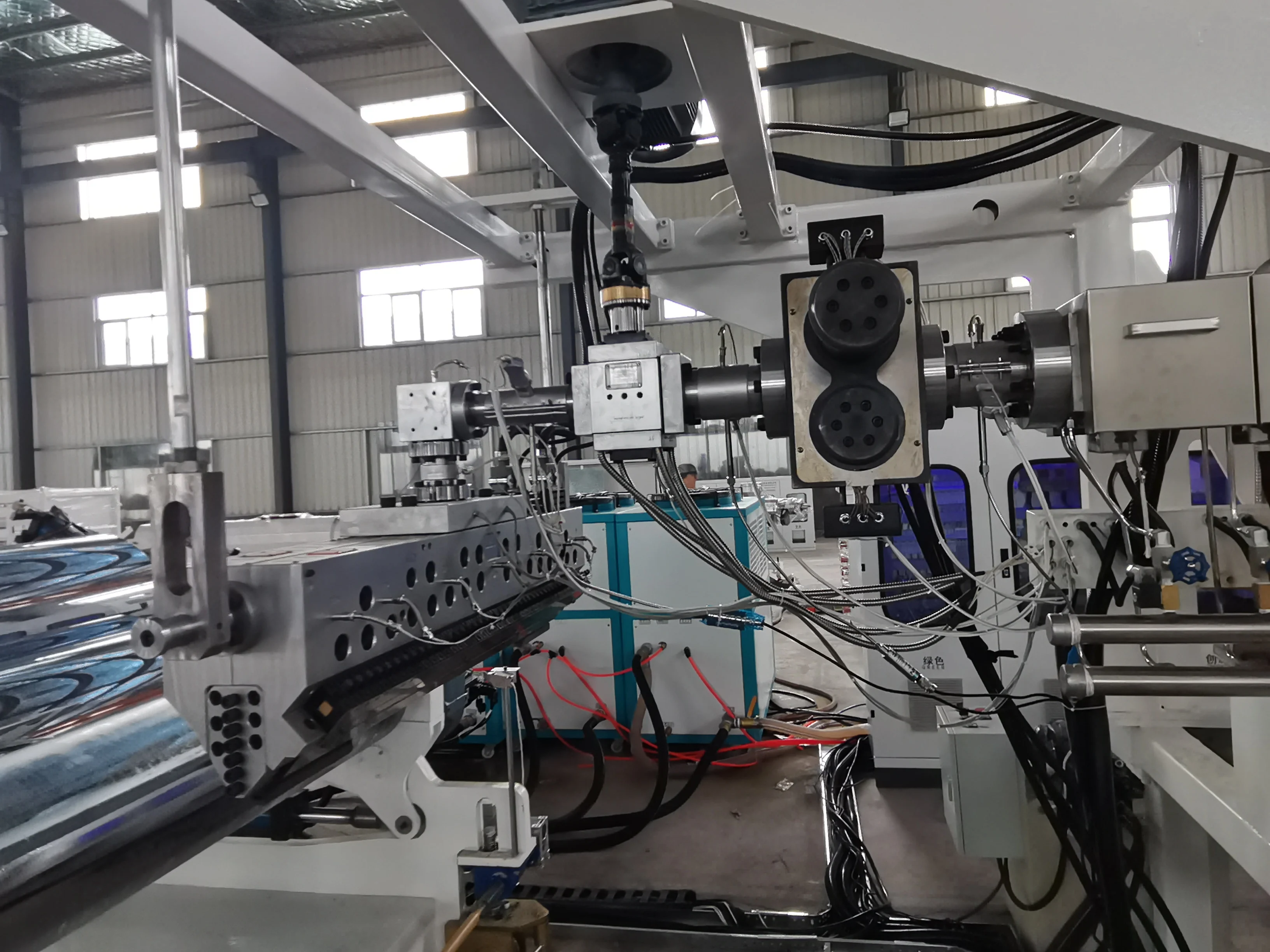 PET Sheet Board Plate Extrusion Line PP PE Multi Layers Plastic Sheet Manufacturer Machine Extruder