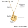 Collana in oro Rp022 - Stile "Mamma"