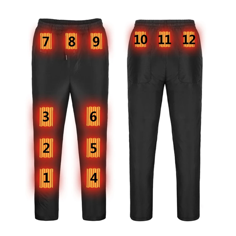 Heated Pants Thermal Heating Trousers USB Heating Pants Electric 5