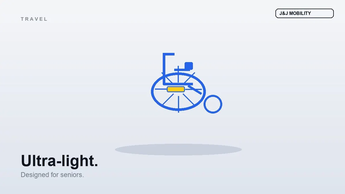An Ultra-Light Electric Wheelchair for Seniors