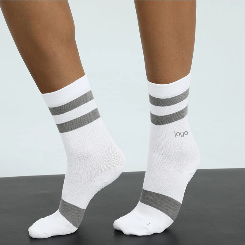 Hight Quality With Logo Pilates Yoga Socks Silicone Nonslip Wear