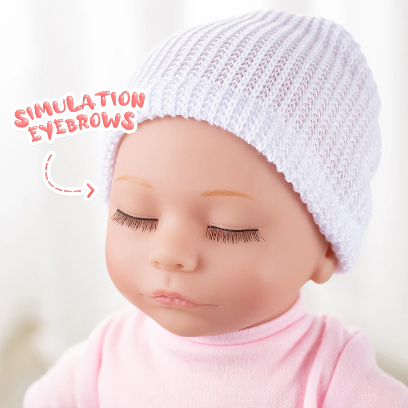 
 Заводская игрушка OEM, игрушка, 14 дюймов, новорожденный малыш для комплектов, Реалистичная мягкая живая кукла на продажу  