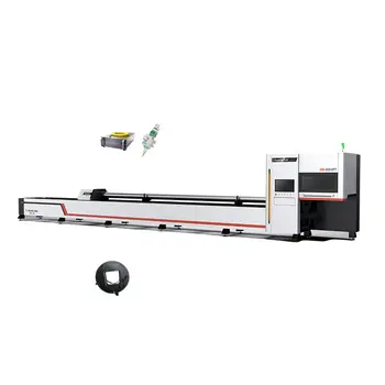 High Precision 3000w China Pipe Steel 5 Axis Fiber Laser Tube Cutter Bevel Cutting Machine