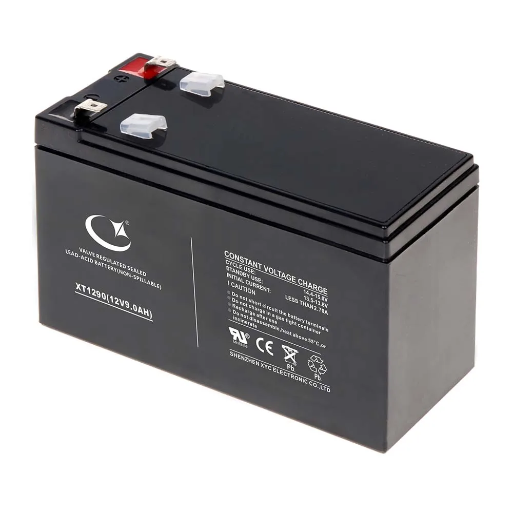 12v 9ah Sla Lead Acid Battery For Ups 12 Volt 9 Amp With F2 Terminal ...