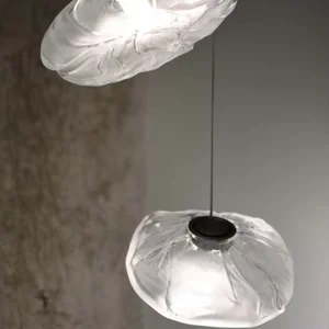 ECOJAS New Modern Design Decor Chandelier for Restaurant Villa Living Room Handmade Glass Lighting