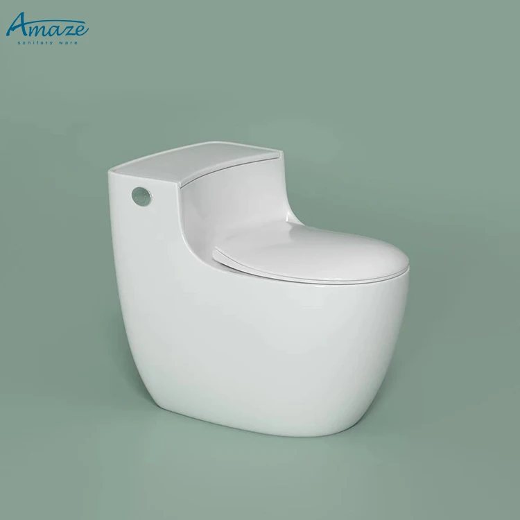 New design bathroom wc color floor mount siphonic one piece ceramic sanitary ware commode bowl toilet bidet