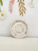 Pink 7inch plate*8pcs