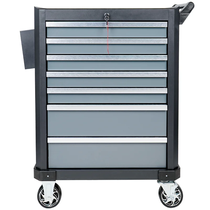 Wholesale 400pcs  tool cabinet set with metal drawers movable tool cart stainless steel workshop tool cabinet for sale