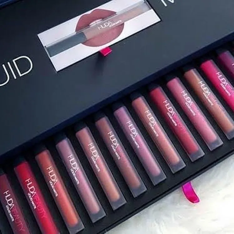 huda lipstick set of 16