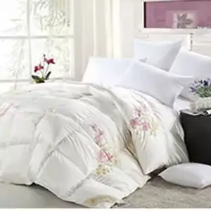 All Season Queen Size Comforter Ultra Soft Flowers Printed Down Comforter Down Alternative Comforter