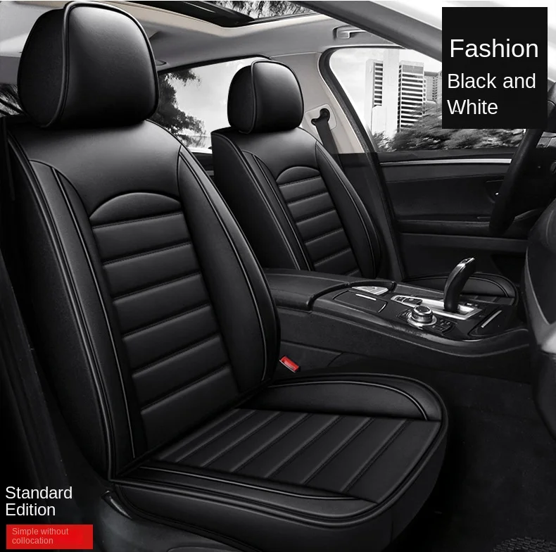 Amazon Summer All-Inclusive Leather Five-Seat Car Seat Cover Universal Four-Season Cushion for Cross-Border Foreign Trade details