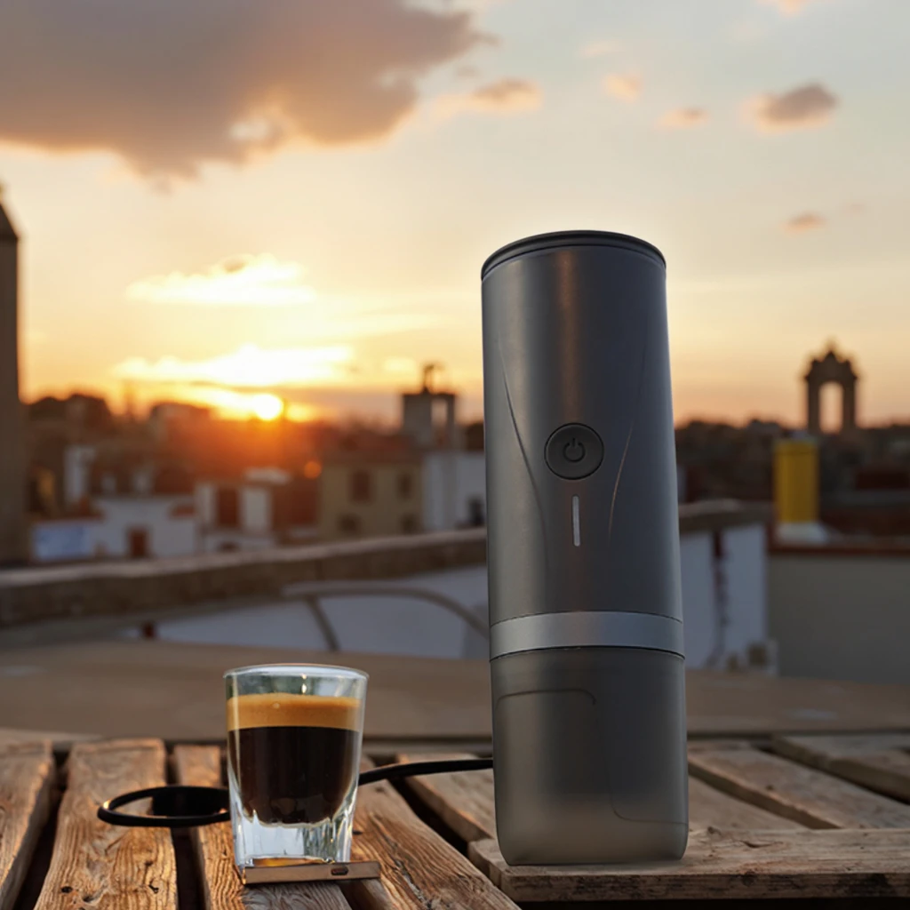 Coffee Maker Commercial Custom Design High Quality Espresso Machine and Capsule Coffee Maker 2 in 1 Camping Coffee Maker