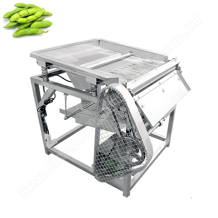 Зеленая машина для производства бобов эдамаме голубиного
