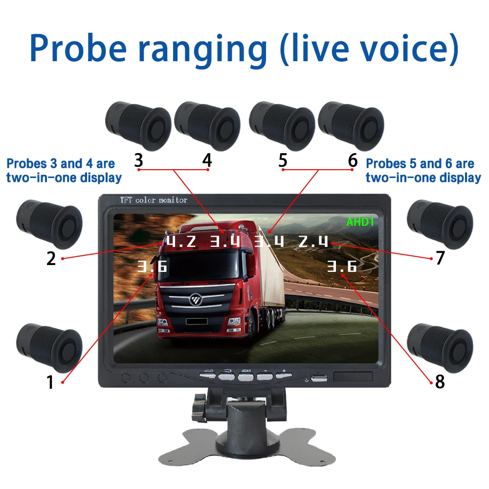 Truck Blind Spot Detection System