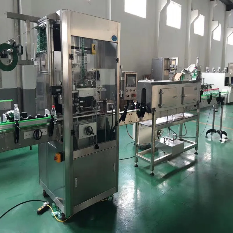 Automatic Shrink Sleeve Printing Labeling Machine And Filling Machine
