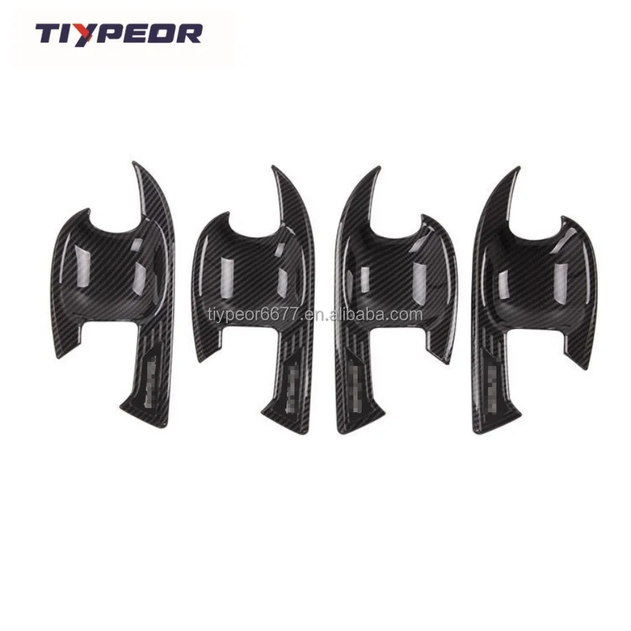 product tiypeor for toyota 2019 rav4 door handle fuel tank cover front rear fog lamp mirror cover modified body decorative parts-10