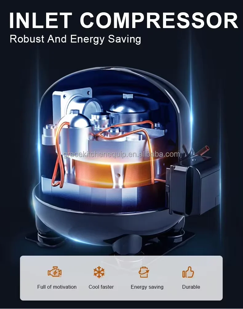 Blast Freezer, AC380V 3N~ 50HZ, -7- - detail 12