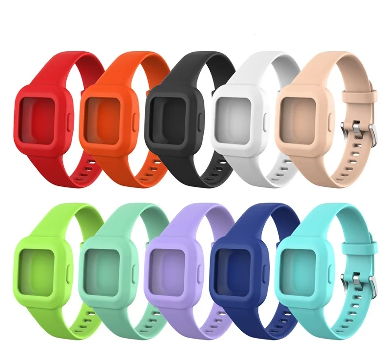 eiEuuk Compatible with GarminFit JR.3//vivofit jr.3 Bands Soft Silicone Adjustable Wrist Band Watchband Strap Replacement for GarminFit JR.3//vivofit jr.3 for Kids