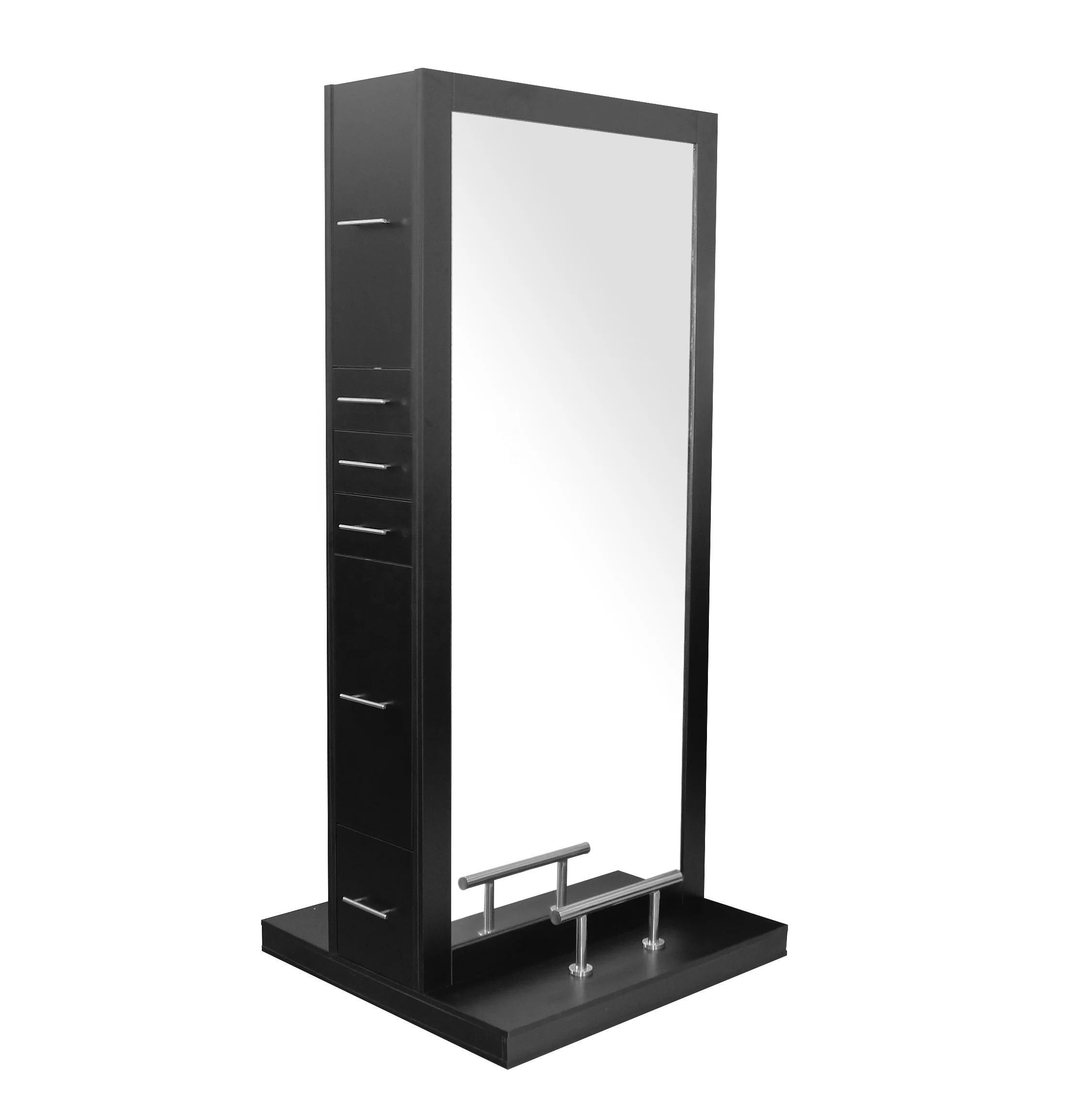 Fashion/luxurious/multifunctional Sf1669 Salon Double Sided Barber Shop Mirror Styling Station