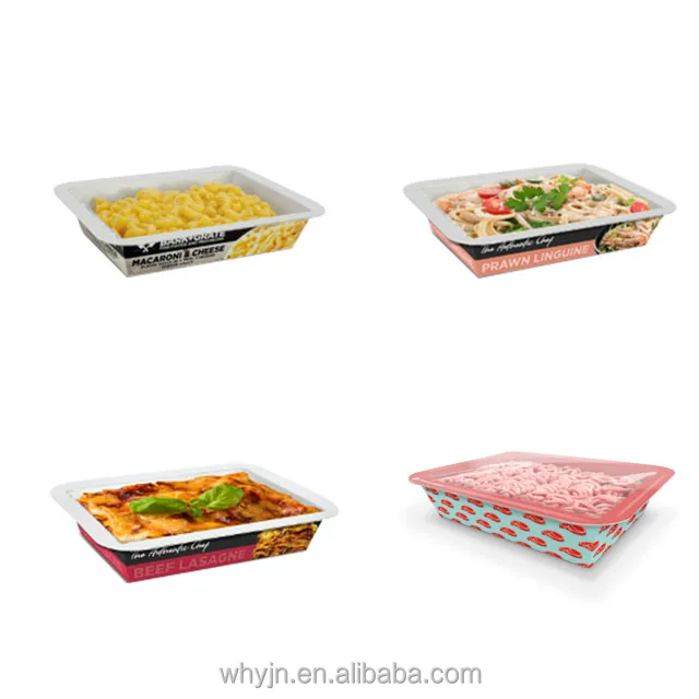 LG-F300 Automatic Fast Food Noodles Lunch Snack Plastic Aluminium Foil Tray Box Sealing Packaging Machine for Restaurant